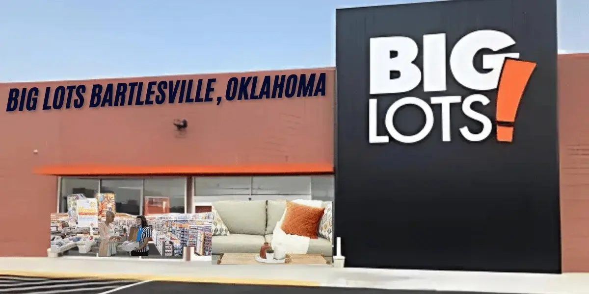 This image showing a Big Lots Bartlesville, Oklahoma